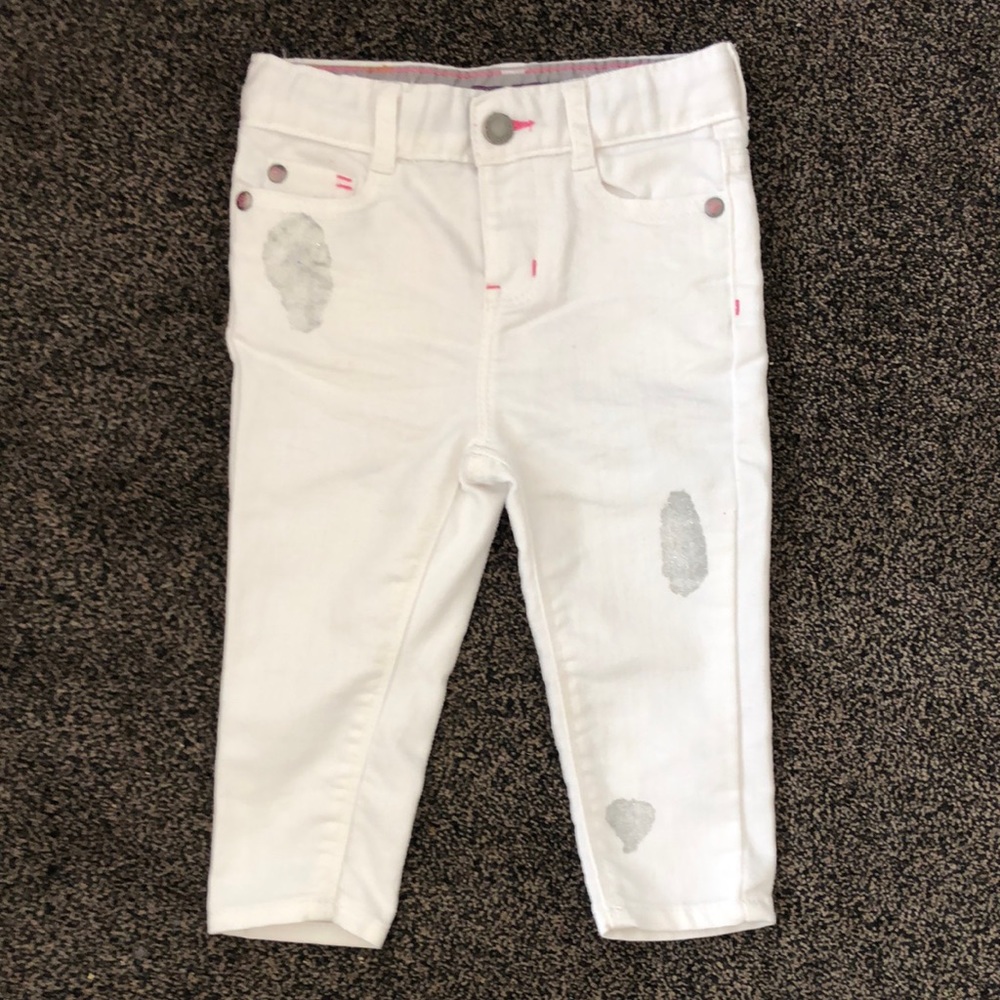 OshKosh sparkle decal jeans size 18m